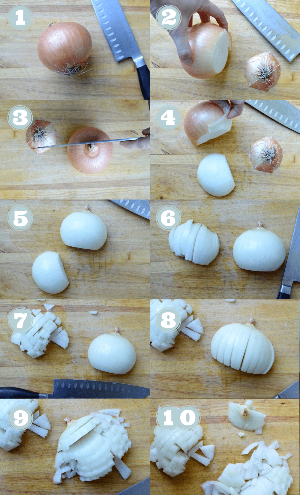 Smart ways to cut an onion without crying