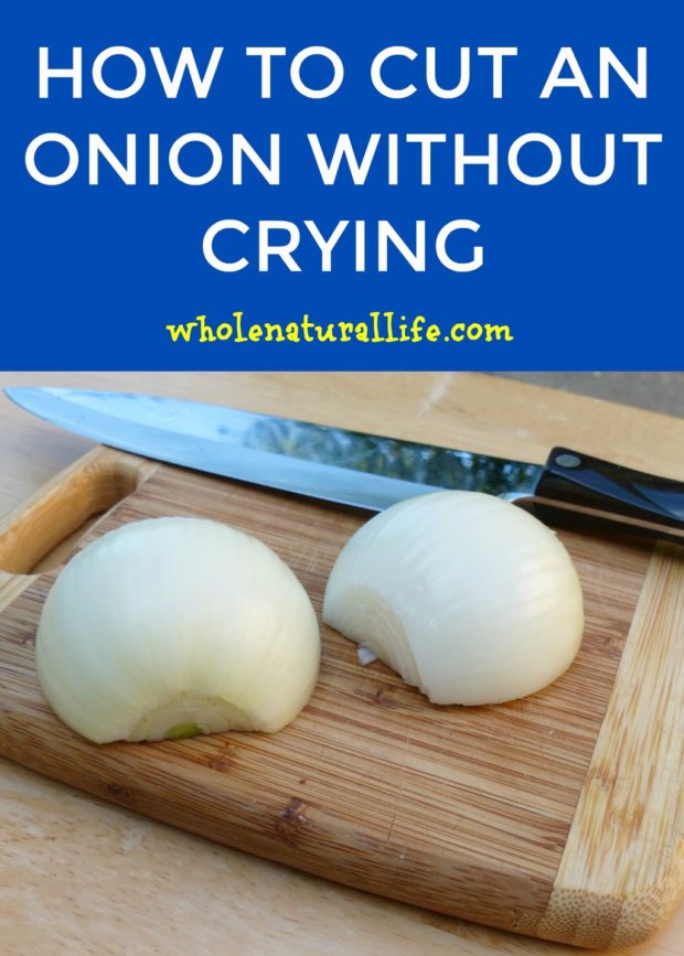 Onion cutting techniques that prevent tears