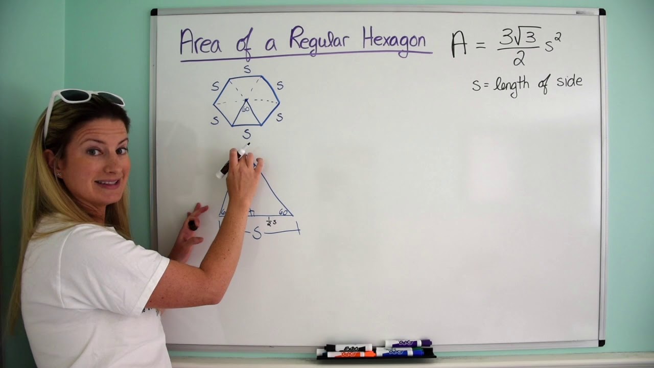 Hexagon area diagrams