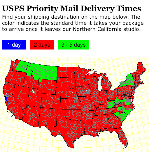 How long does it take to mail a letter