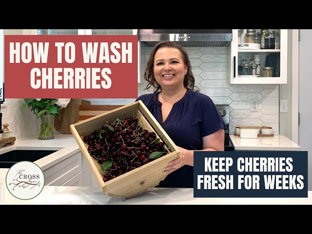 Storing cherries effectively