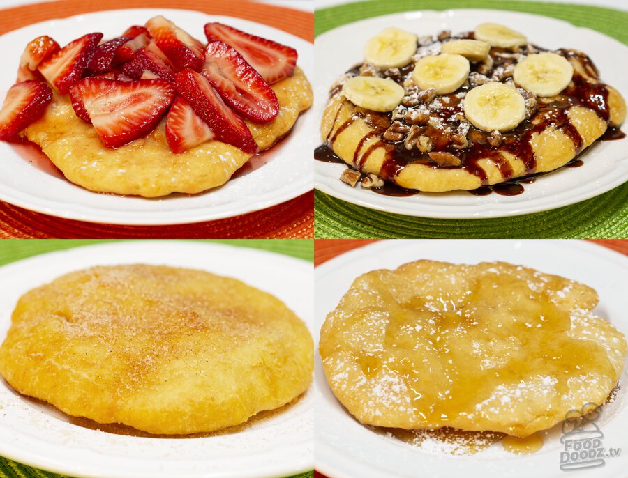 Fry Bread Being Prepared