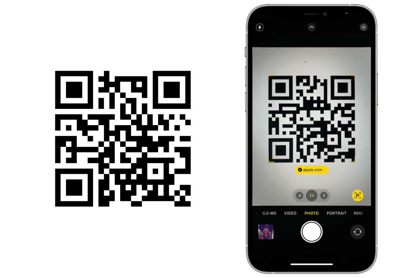 QR Code Scanner App for iPhone