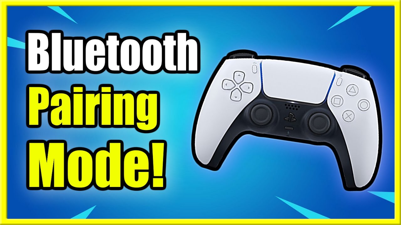 How to Bluetooth PS5 Controller